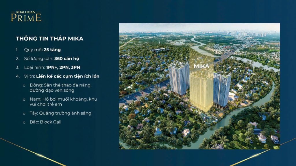thap mika khaihoan aprime mở bán